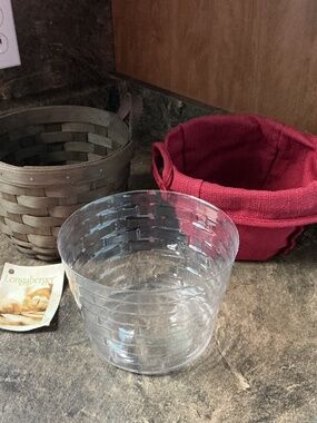 Longaberger Small Fruit Basket Combo